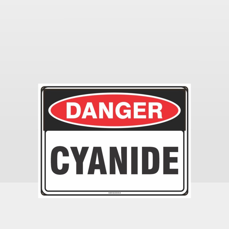 Danger Cyanide Sign