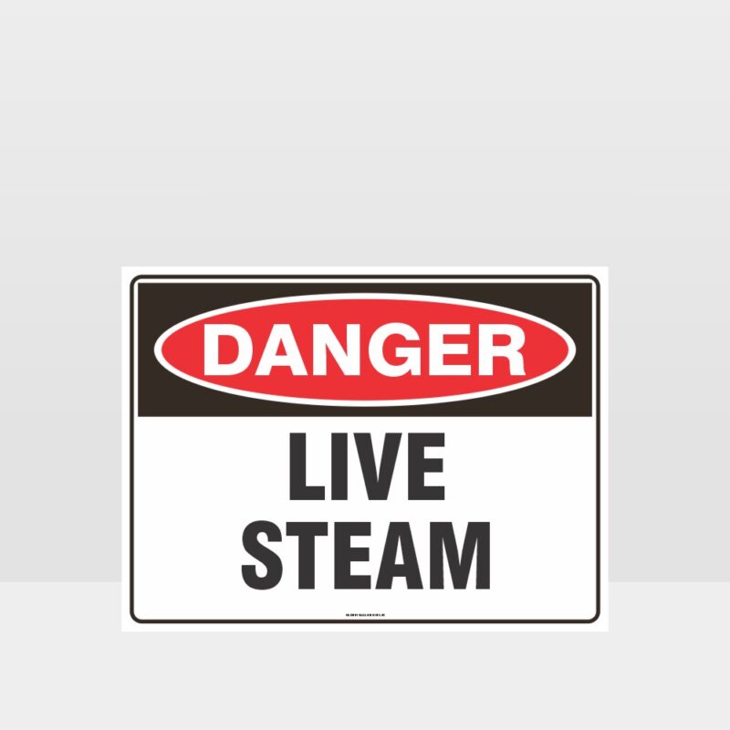 Danger Live Stream Sign