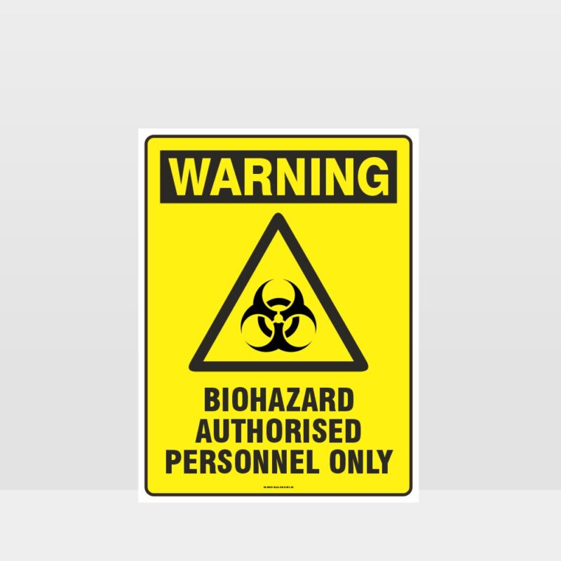 Warning Biohazard Sign