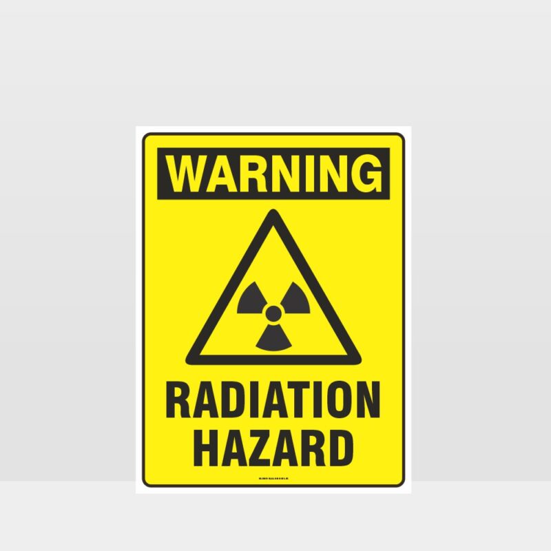 Warning Radiation Hazard Sign