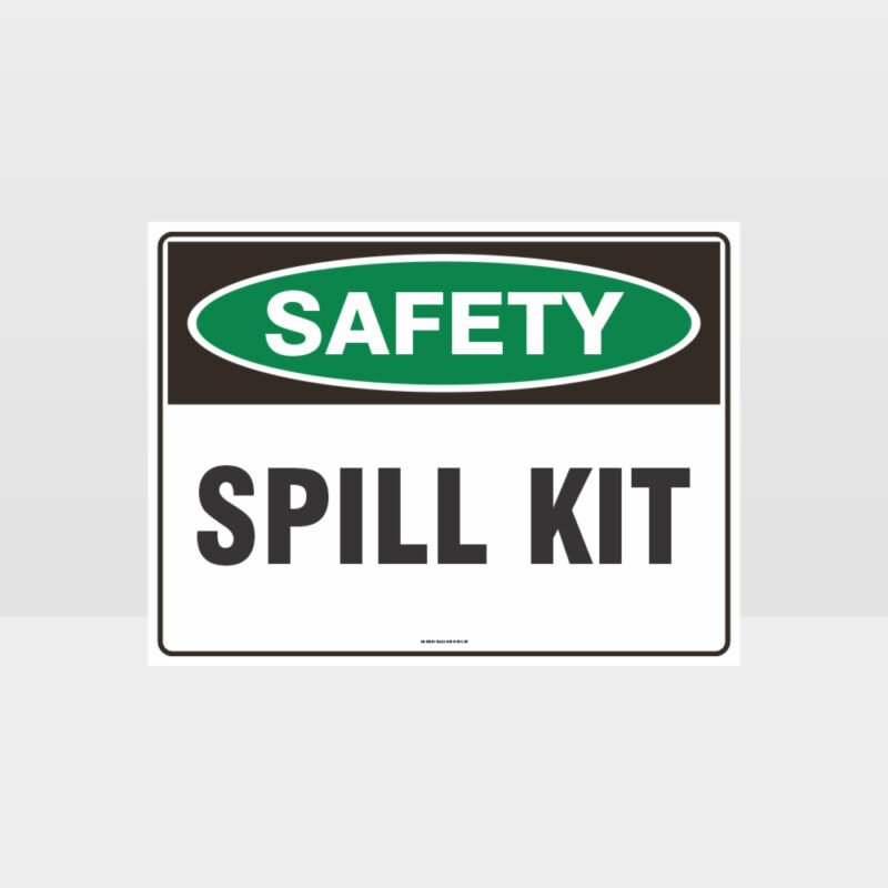 Spill Kit Sign