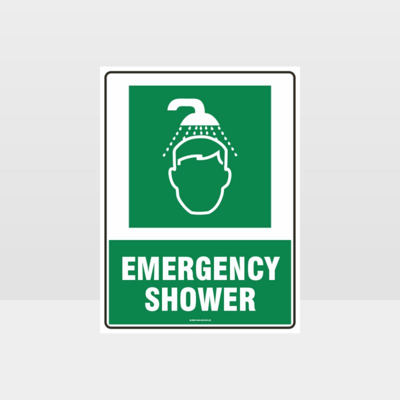 Emergency Shower 01 Sign