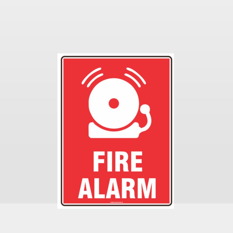 Fire Alarm Bell Sign