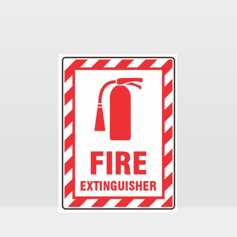 Fire Extinguisher 01 Sign