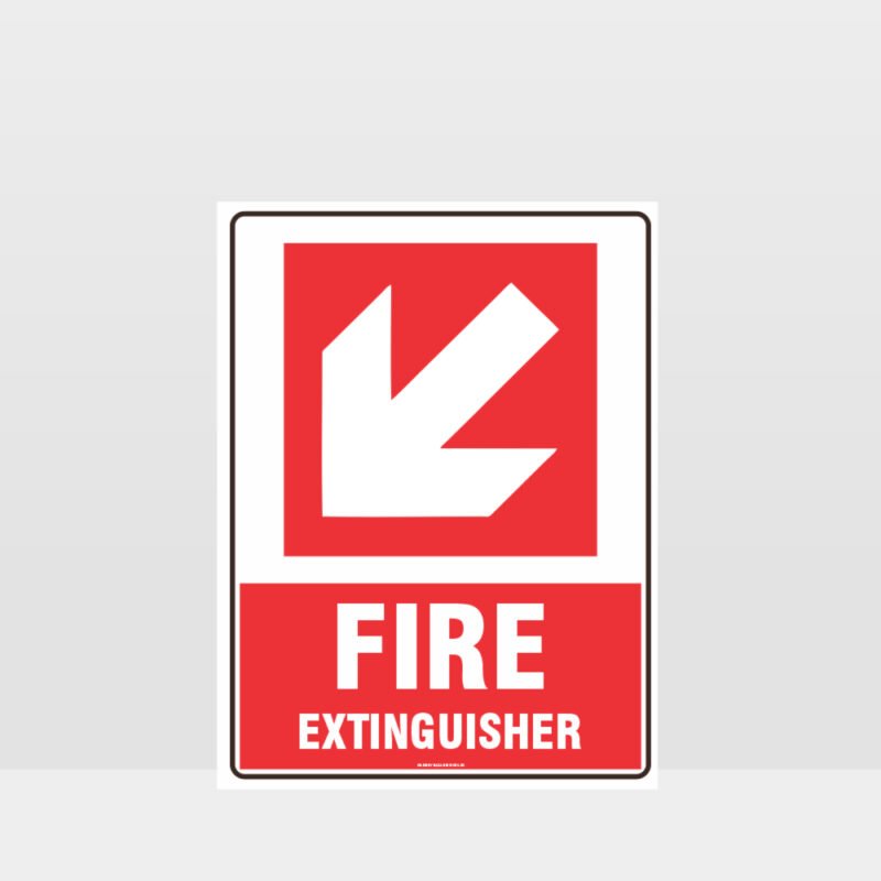 Fire Extinguisher 03 Sign