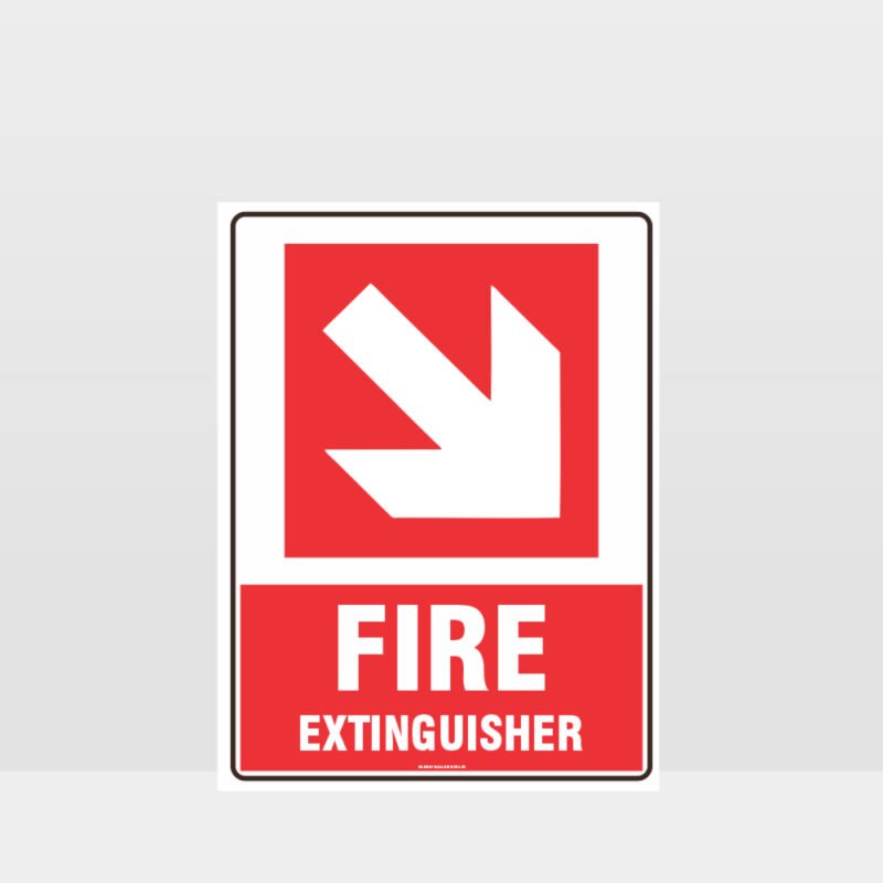 Fire Extinguisher 04 Sign