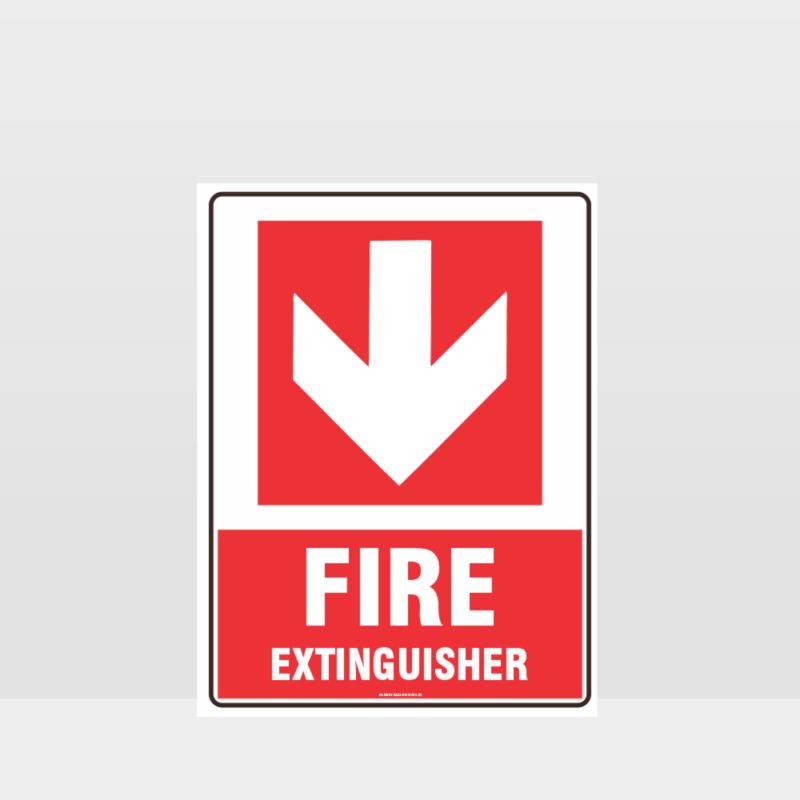 Fire Extinguisher 07 Sign