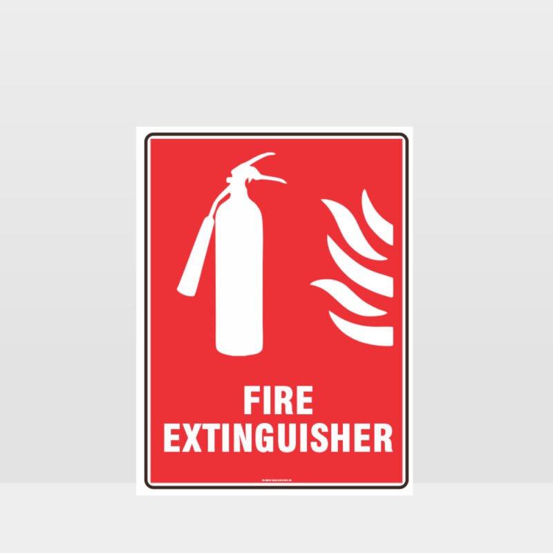 Fire Extinguisher 10 Sign