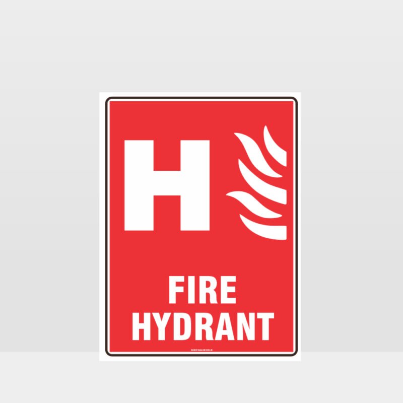 Fire Hydrant Sign