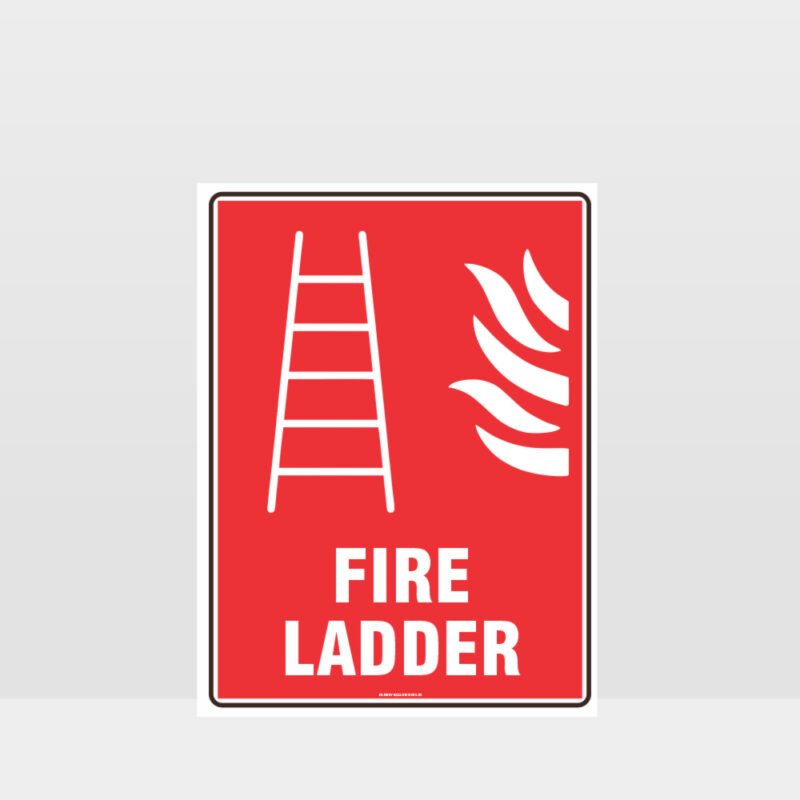 Fire Ladder Sign