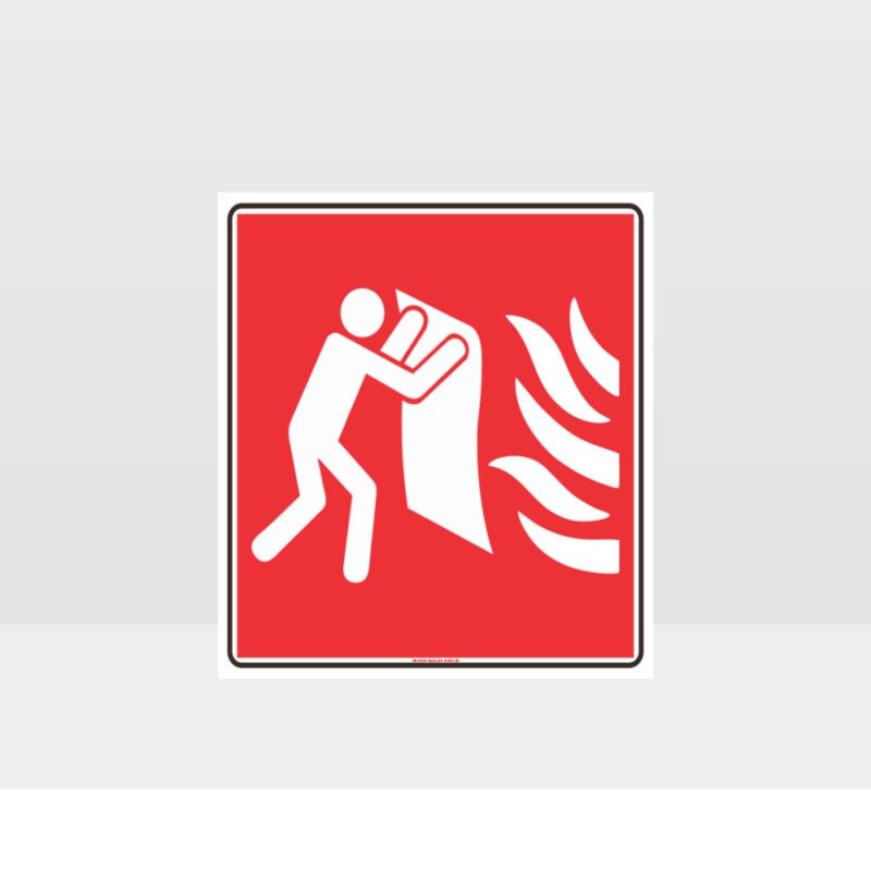 Fire Blanket symbol Sign