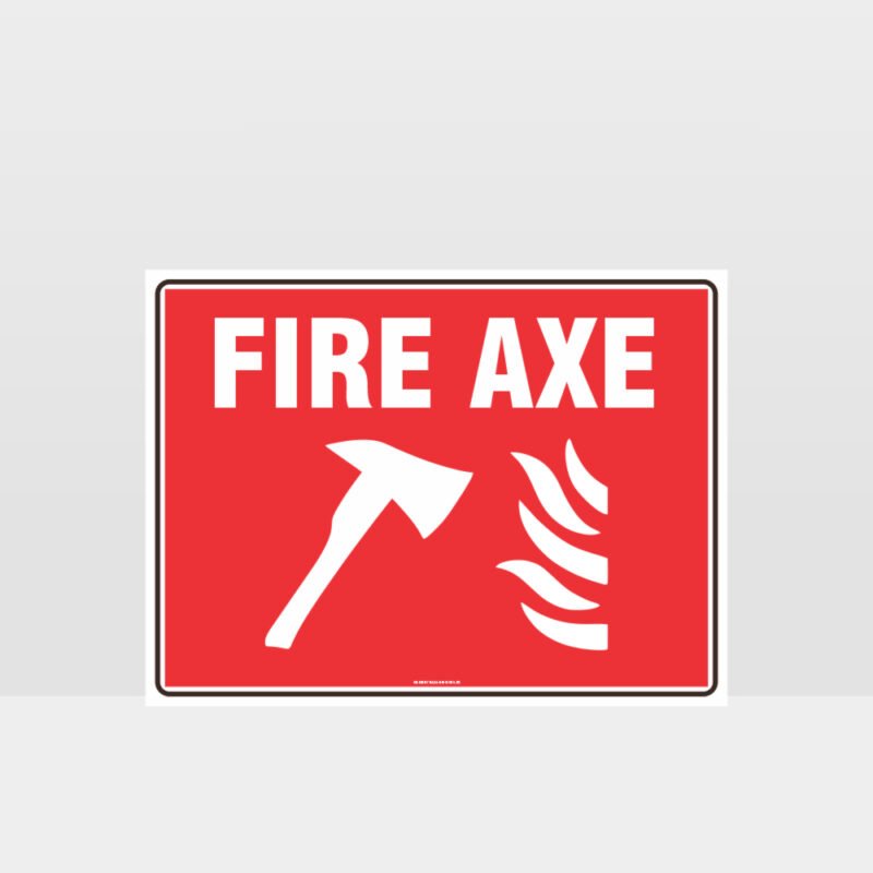 Fire Axe Sign