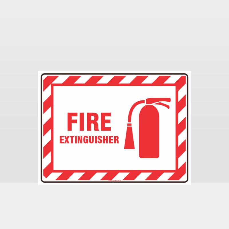 Fire Extinguisher 01 Sign