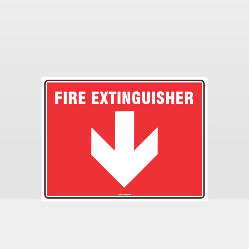 Fire Extinguisher 07 Sign