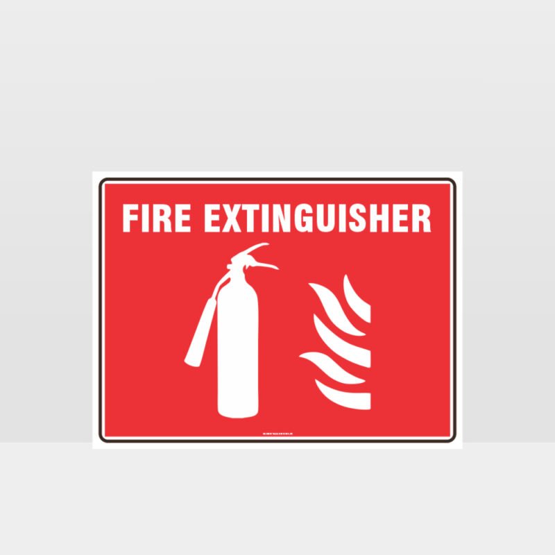 Fire Extinguisher 09 Sign