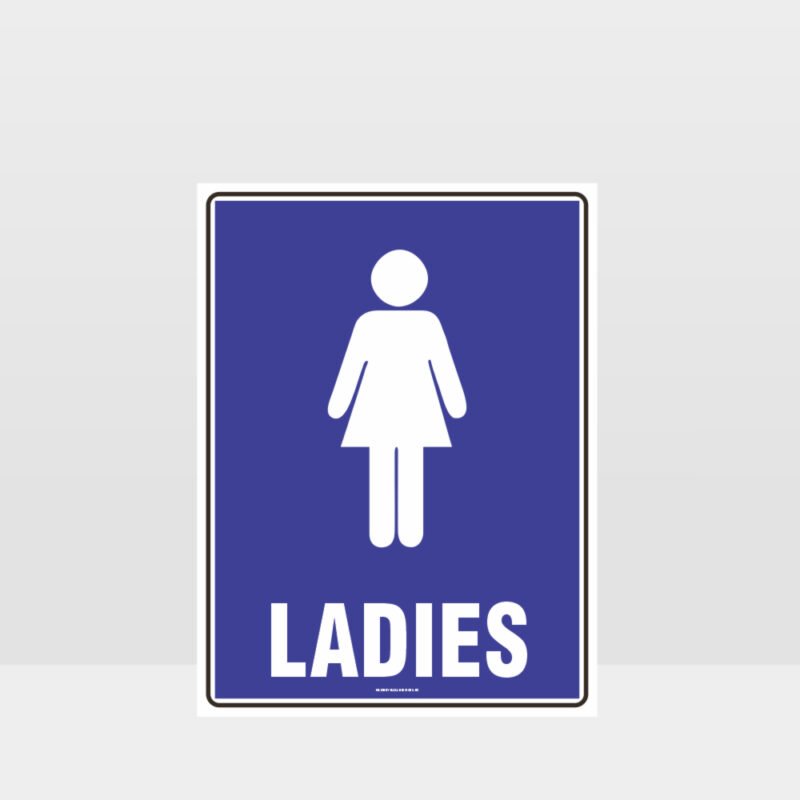 Ladies Toilet Sign