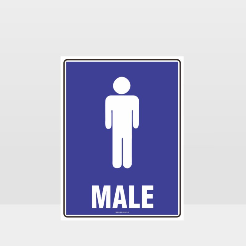 Male Toilet Sign