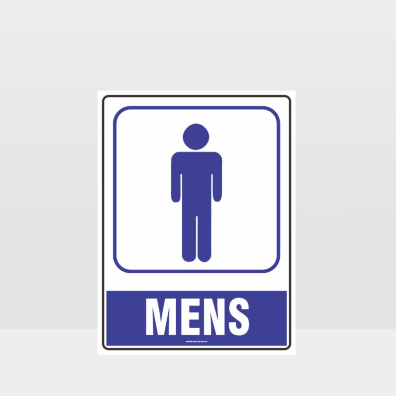 Mens Toilet Symbol Sign