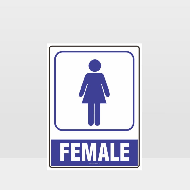 Female Toilet Symbol Sign