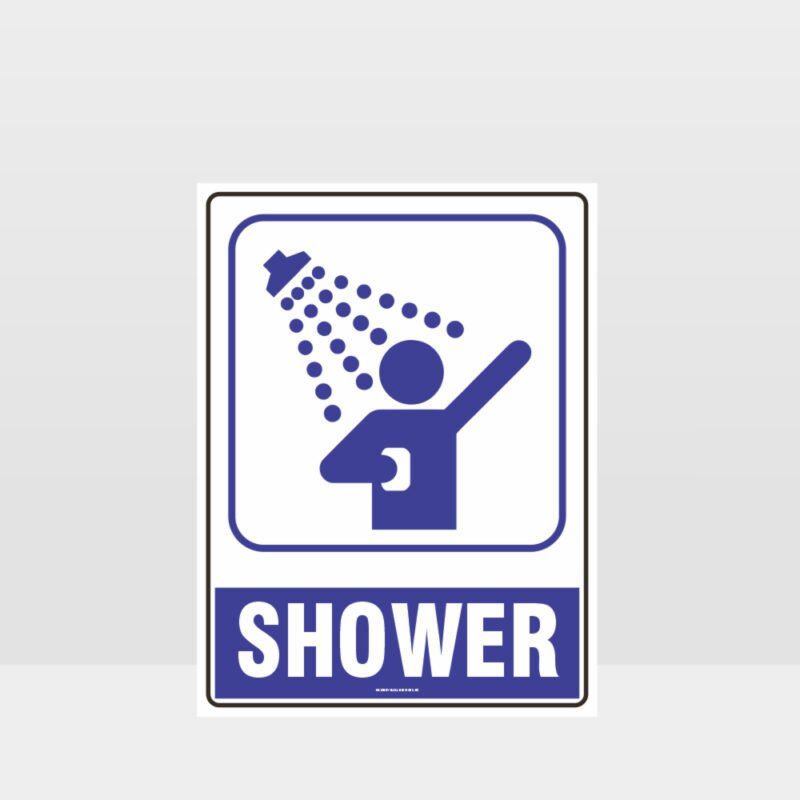 Shower Symbol Sign