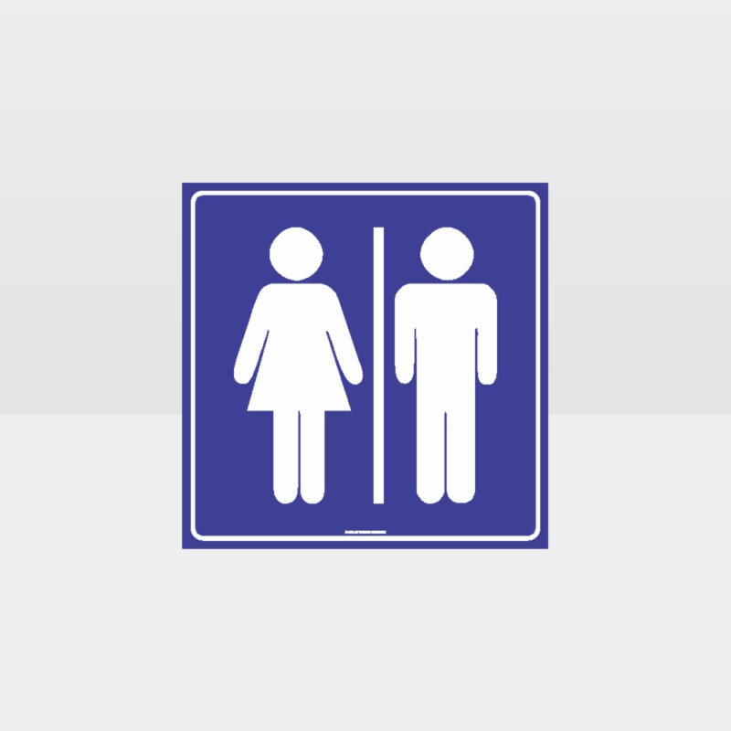 Male And Female Toilets Sign