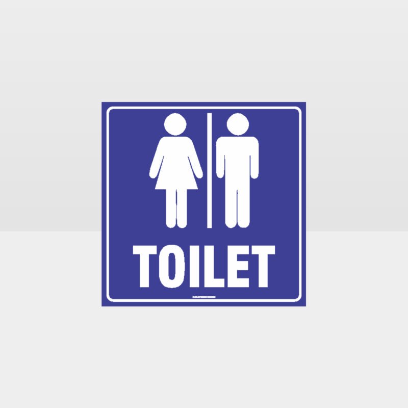 Male And Female Toilets Sign 2