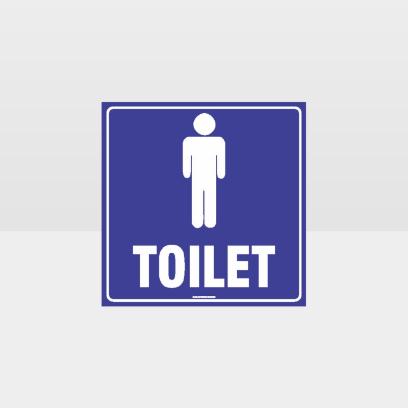 Male Toilets Sign 2