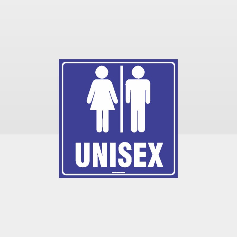 Unisex Toilet Sign 4