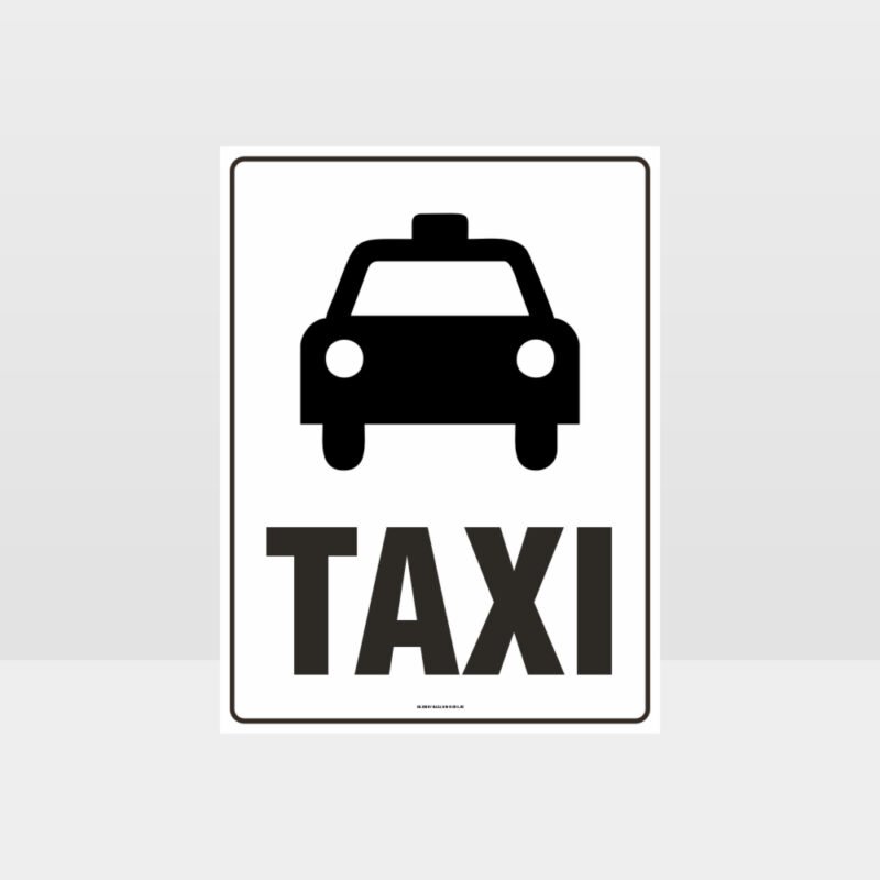 Taxi Parking Sign