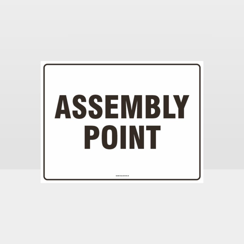 Assembly Point Sign