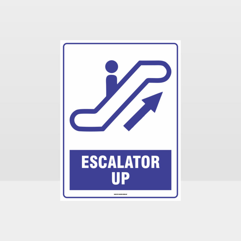 Escalator Up Sign