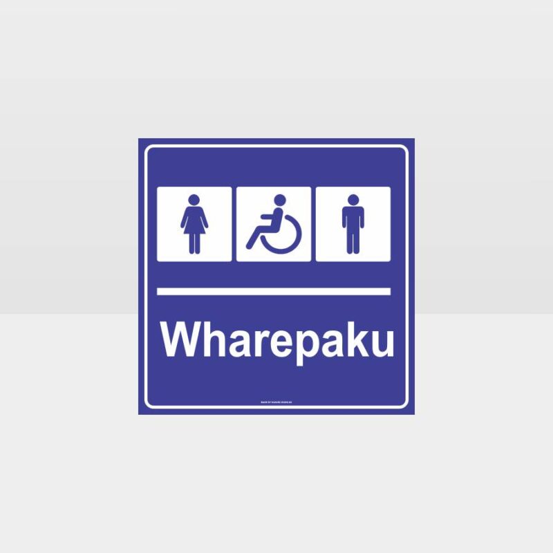 Te Reo Toilet Sign