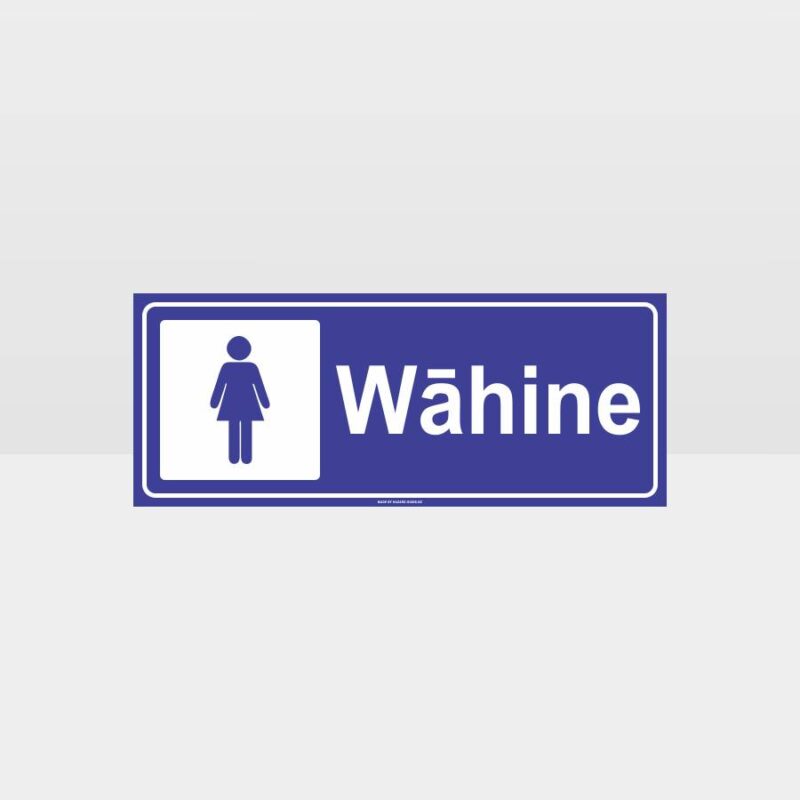 Women Toilet Te Reo Sign