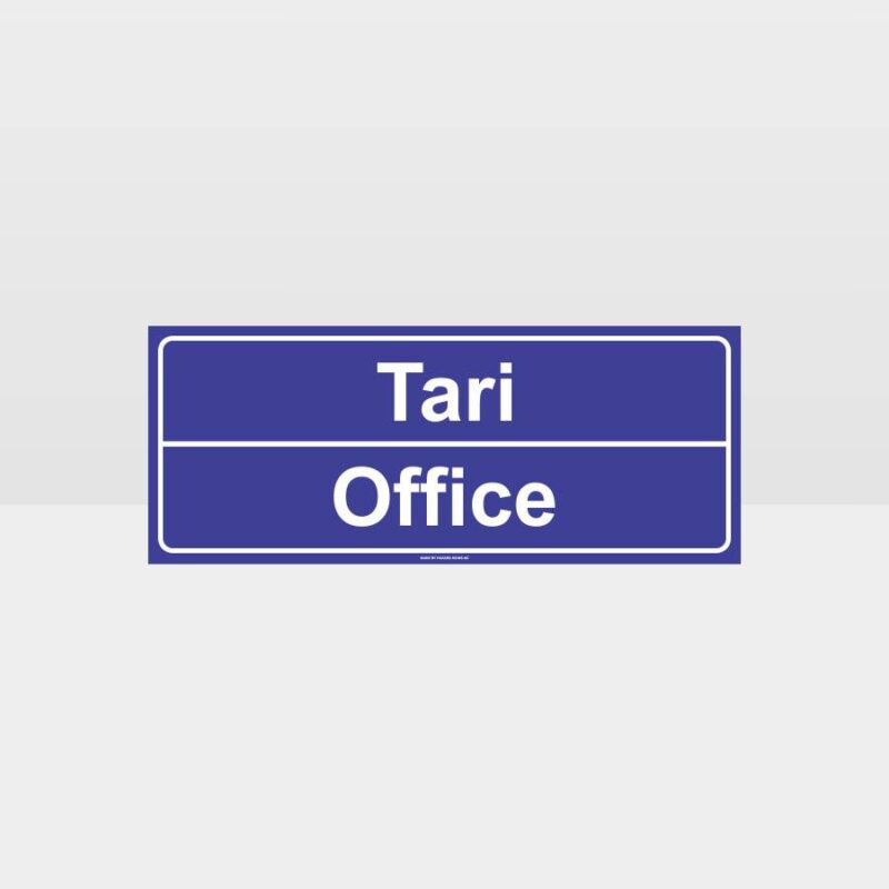 Te Reo Office Door Sign