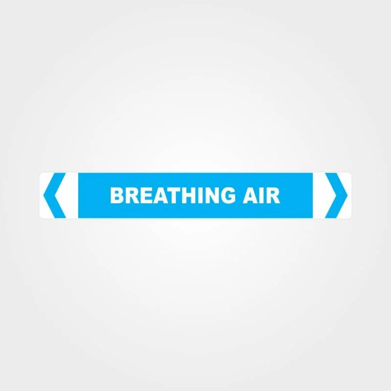 Breathing Air Pipe Marker