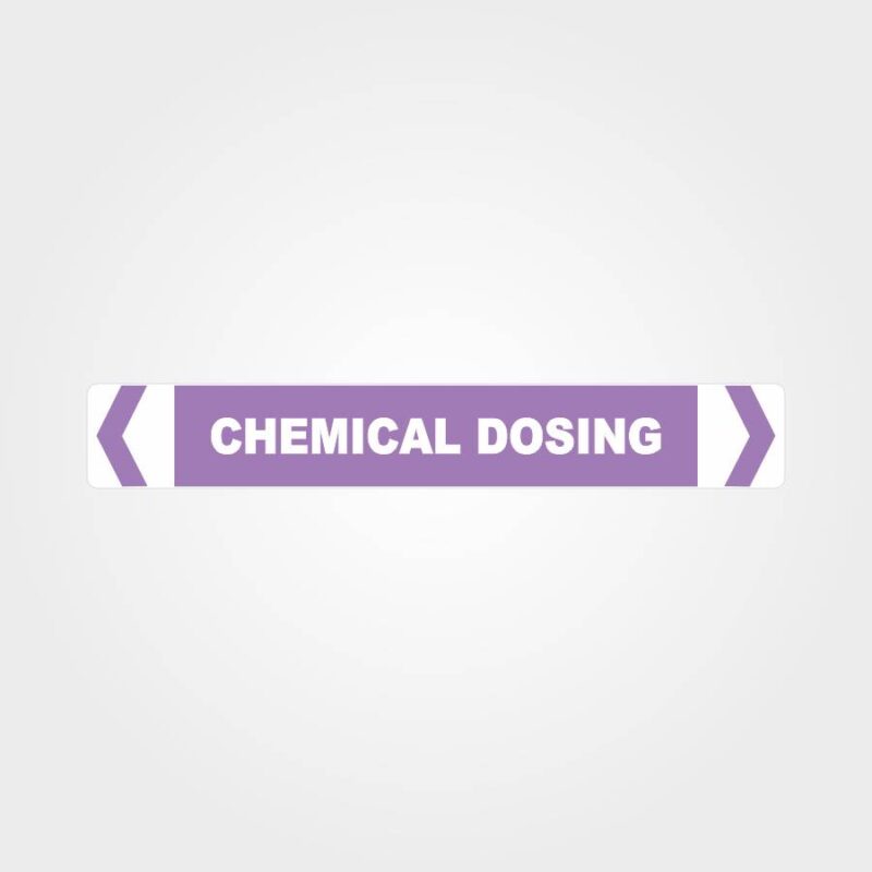 Chemical Dosing Pipe Marker