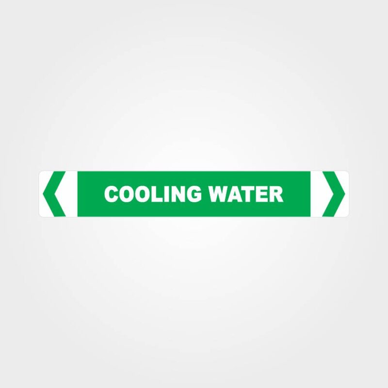 Cooling Water Pipe Marker