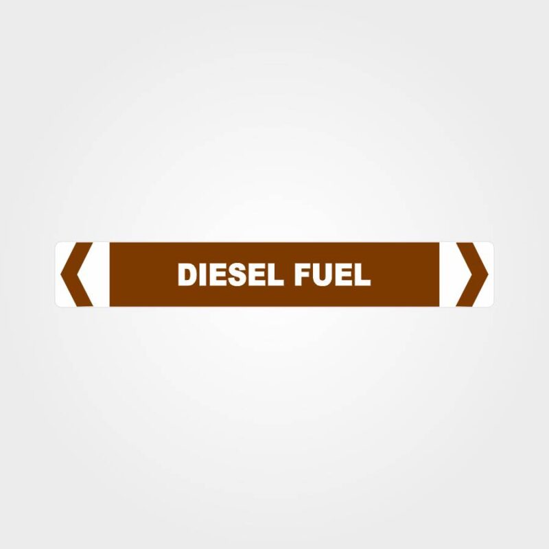 Diesel Fuel Pipe Marker