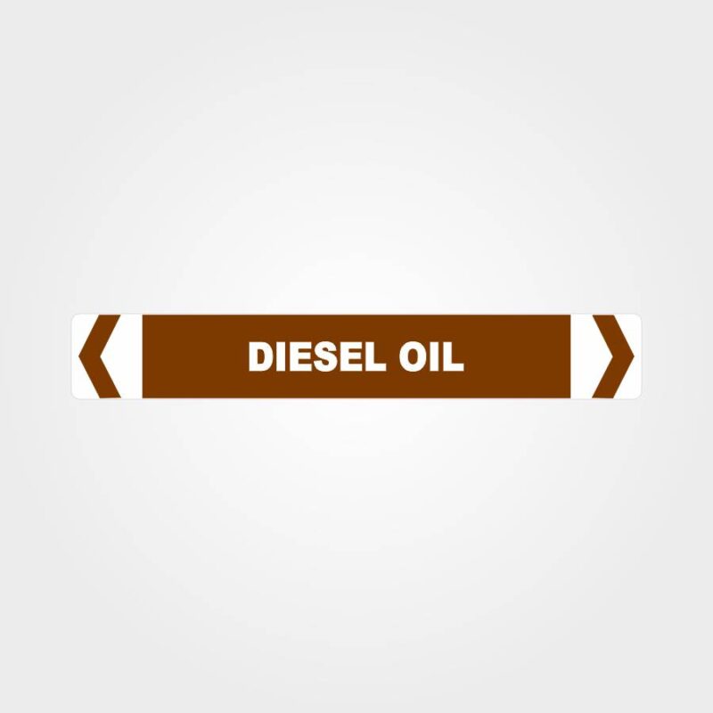 Diesel Oil Pipe Marker