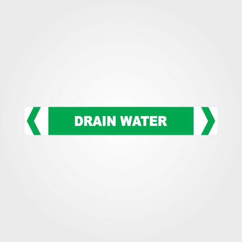 Drain Water Pipe Marker