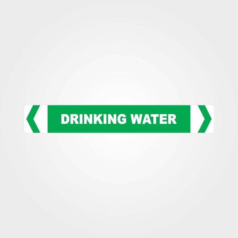 Drinking Water Pipe Marker