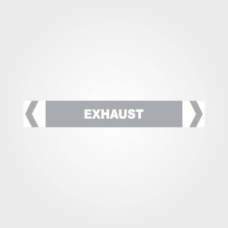 Exhaust Pipe Marker - Grey