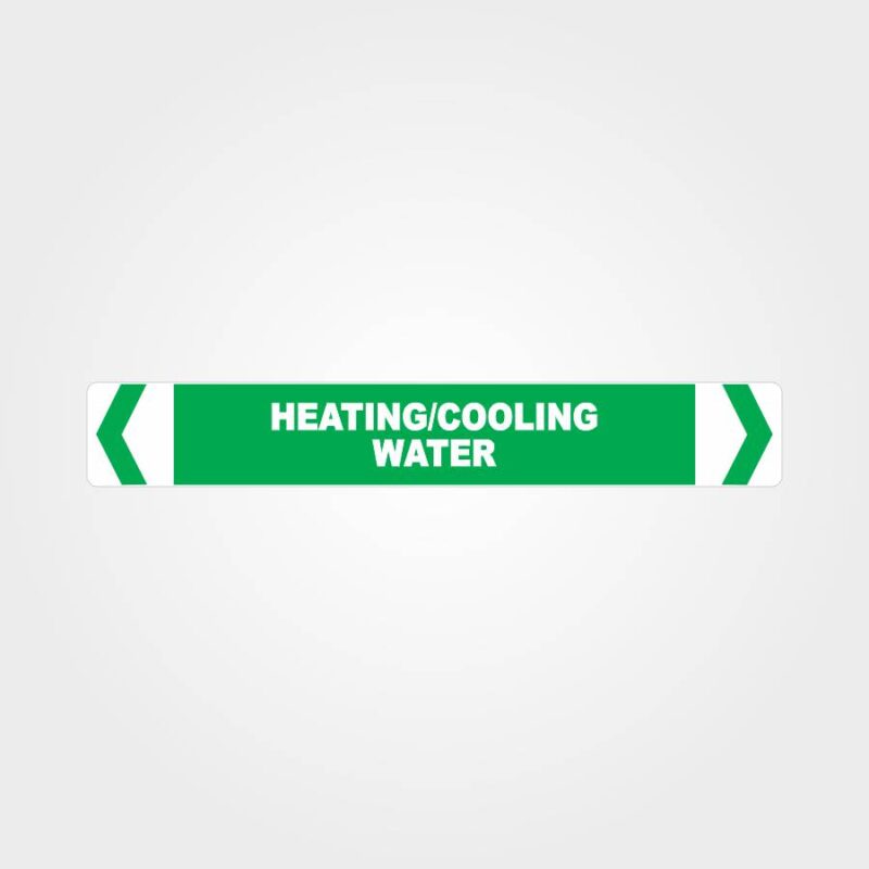 Heating/Cooling Water Pipe Marker