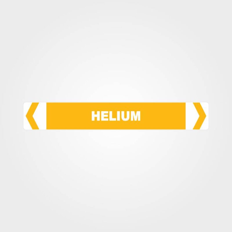 Helium Pipe Marker