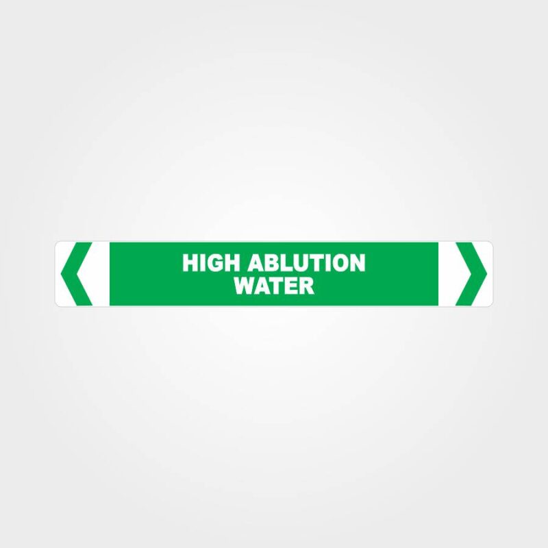 High Ablution Pipe Marker