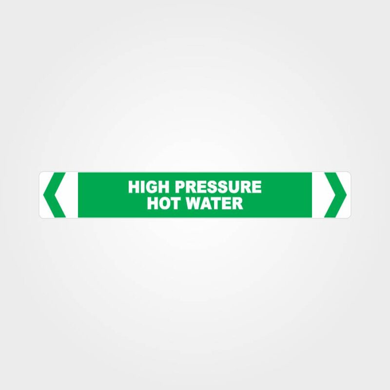 High Pressure Hot Water Pipe Marker