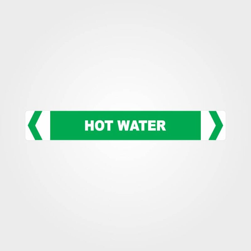 Hot Water Pipe Marker