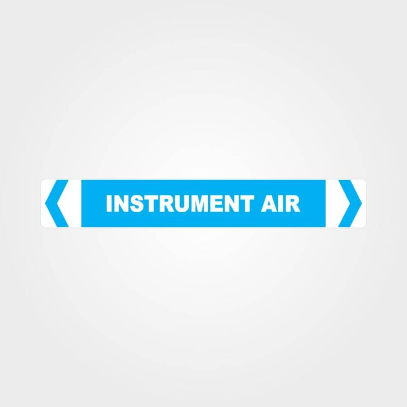 Instrument Air Pipe Marker