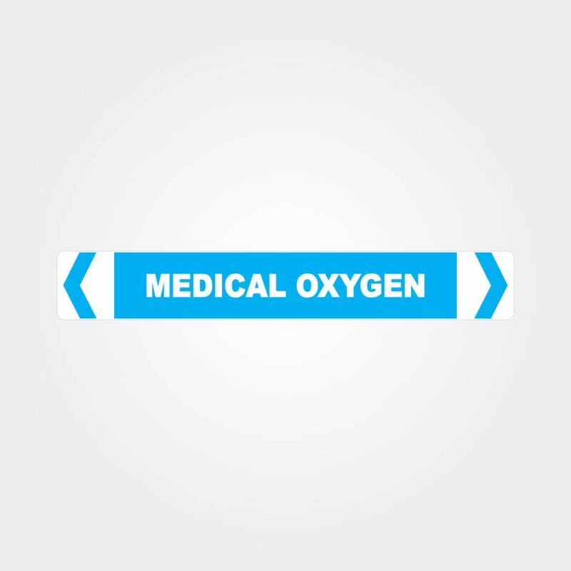 Medical Oxygen Pipe Marker