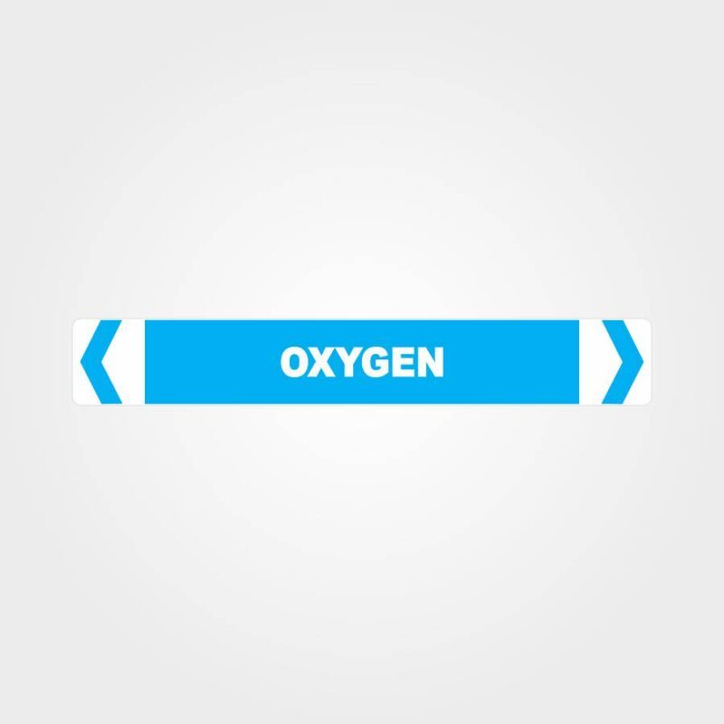 Oxygen Pipe Marker